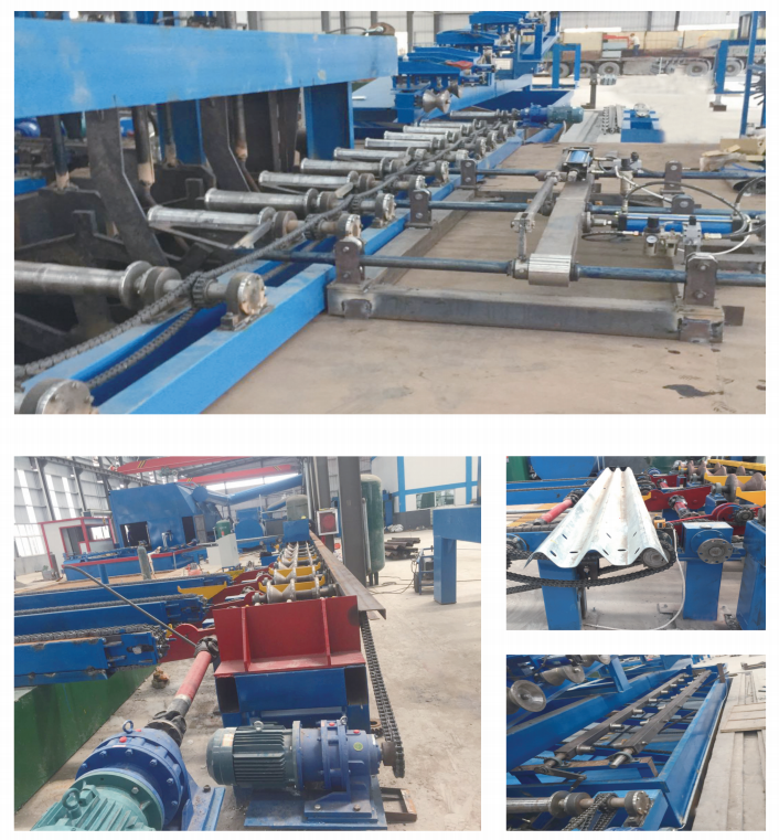 護攔板吹鍍生產線